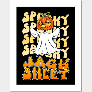 Jack Sheet Ghost | Halloween Ghost Posters and Art